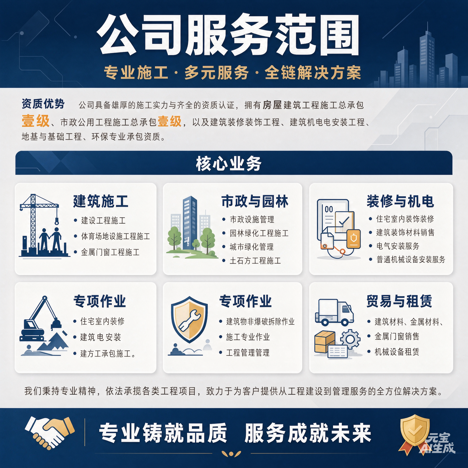 服务范围